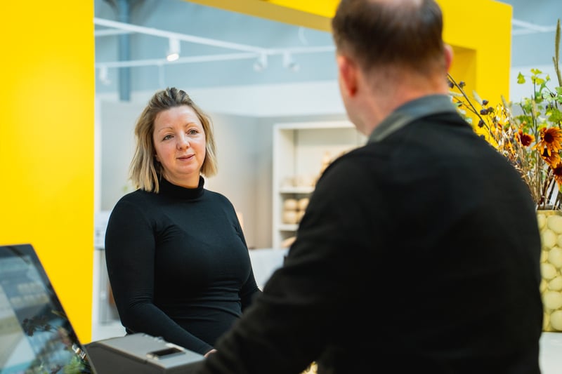 Online-Zahlungsaufforderung in LogicTrade für Einrichtungshäuser