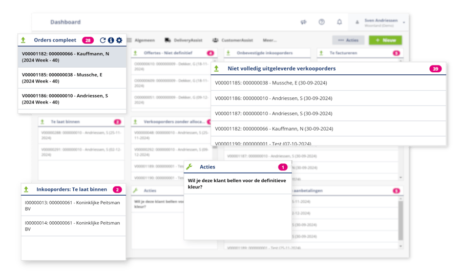 Dashboards screenshot