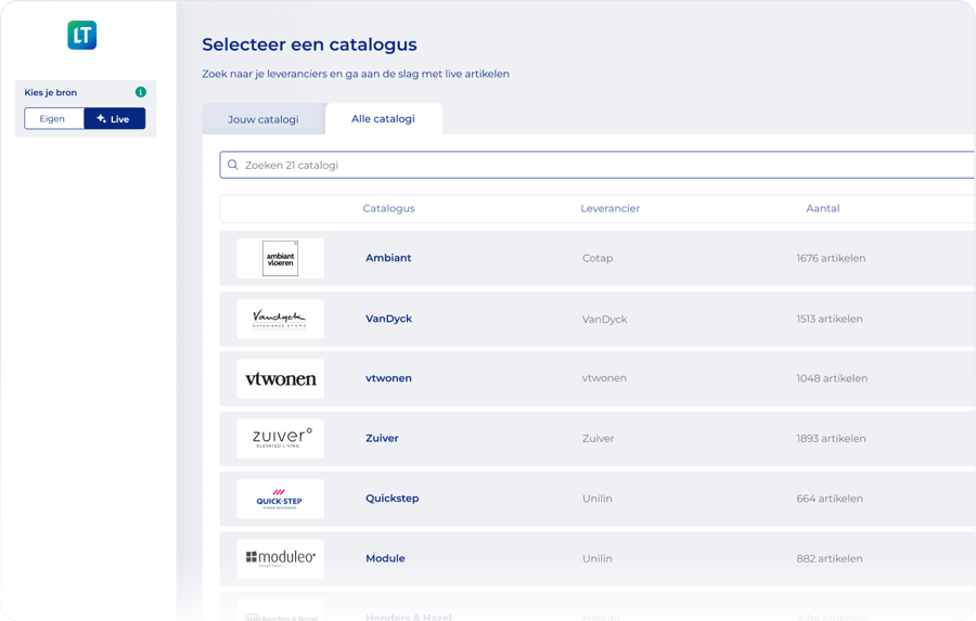 Live-Artikel screenshot
