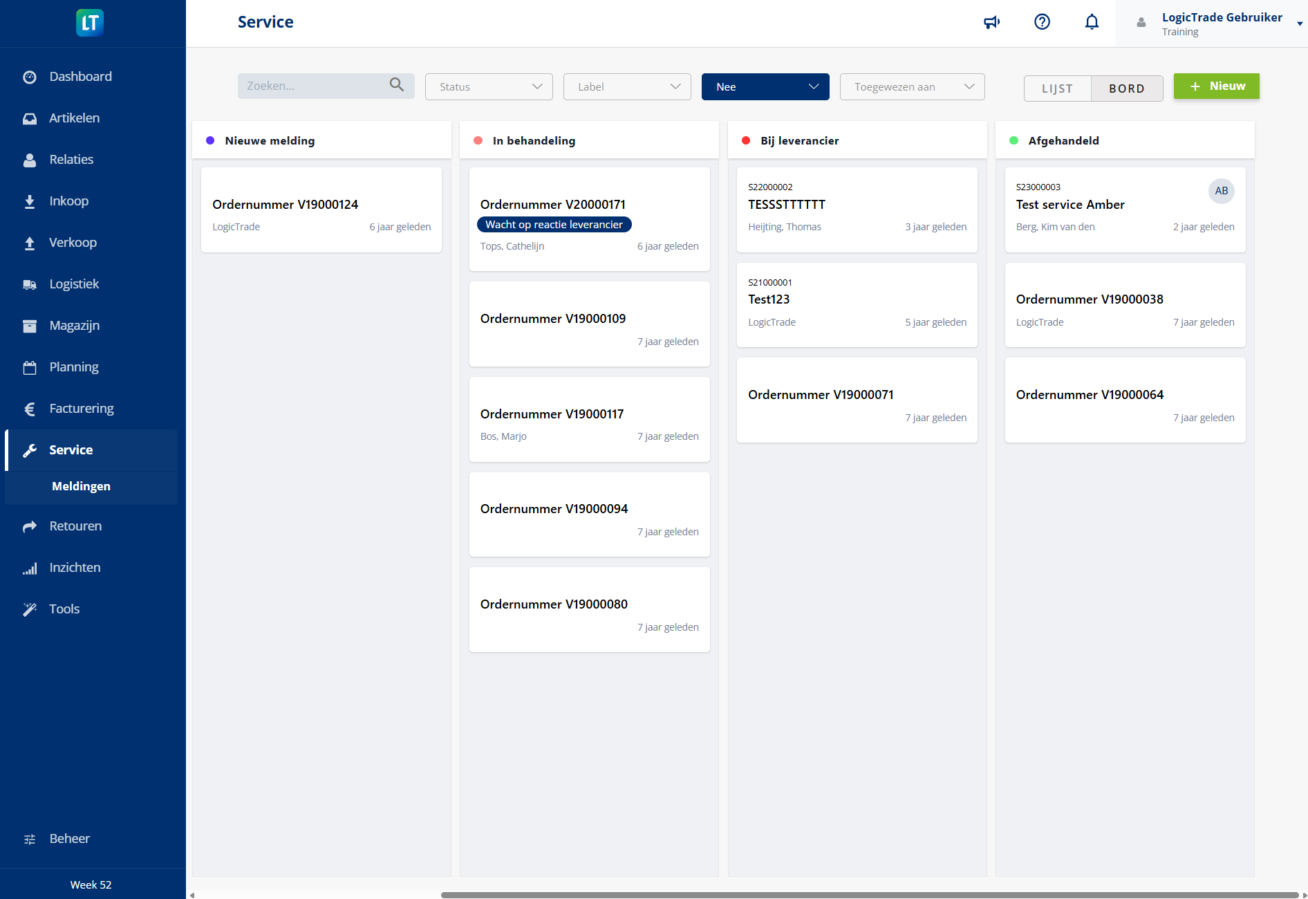 Serviceverwaltung screenshot 1